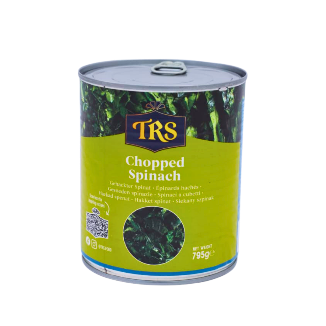 TRS Chopped Spinach 795g, front of pack