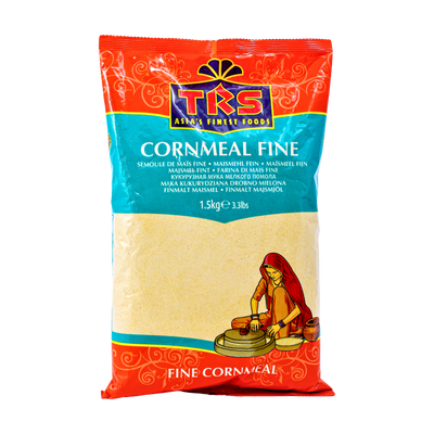 TRS Cornmeal Fine 1.5kg, front of pack