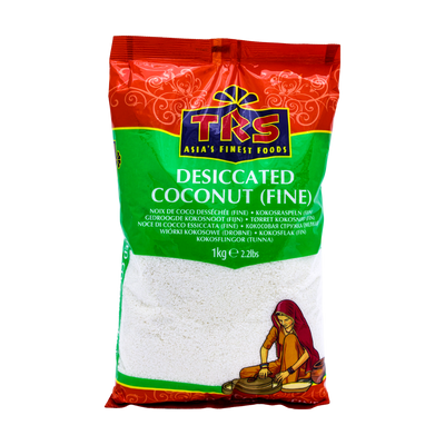 TRS Desiccated Coconut Fine 1kg, front of pack