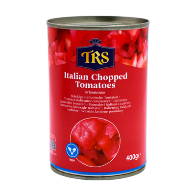 TRS Italian Chopped Tomatoes 400g, front of pack
