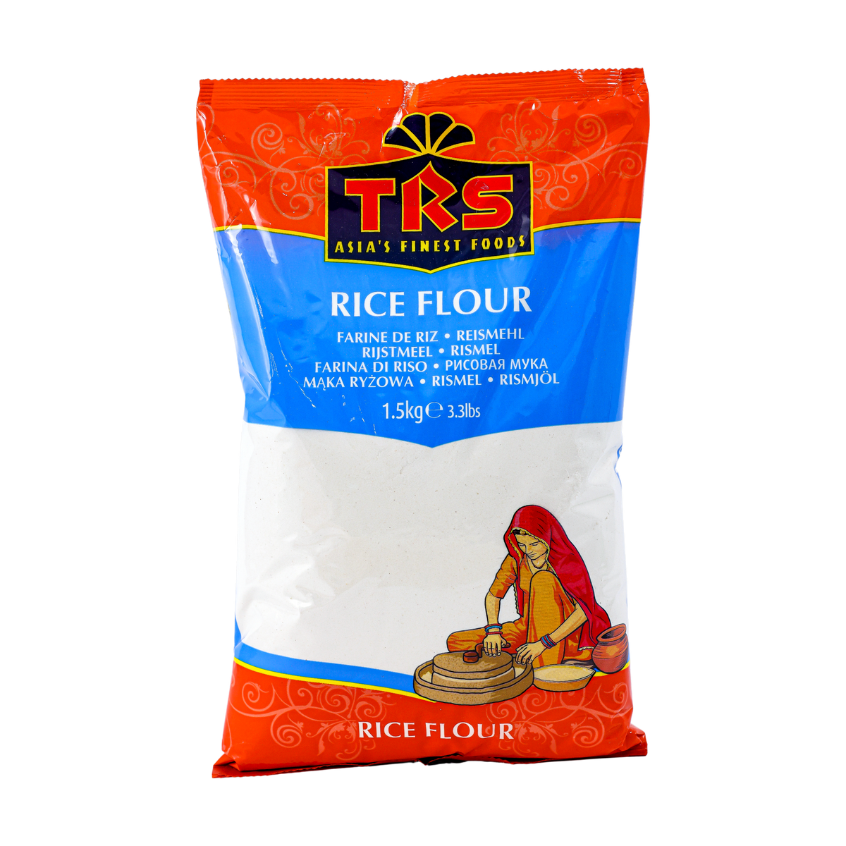 TRS Rice Flour 1.5kg, front of pack