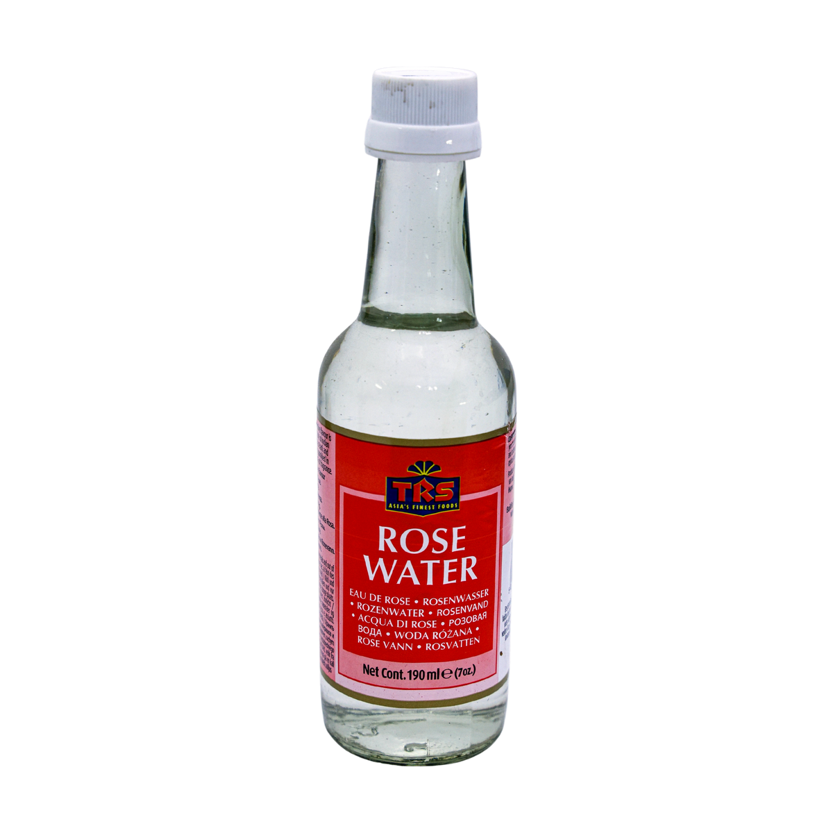 TRS Rose Water 190ml, front of pack