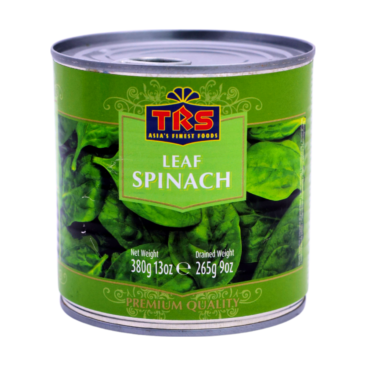 TRS Spinach Leaf 380g, front of pack