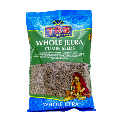 TRS Whole Jeera 1kg, front of pack
