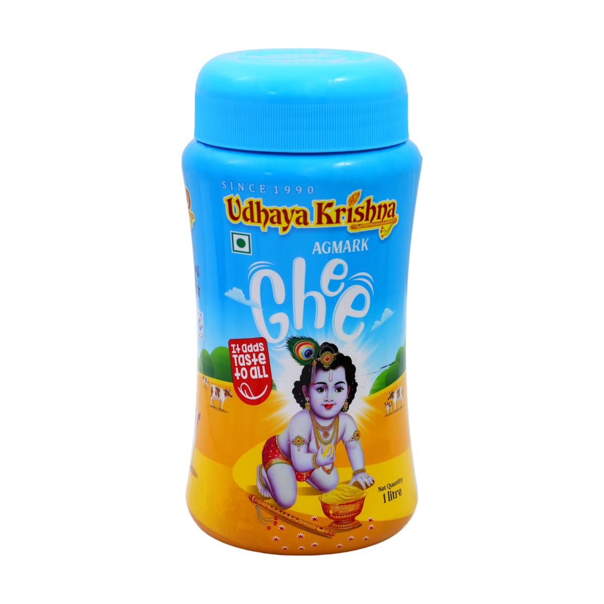 Udhaya Krishna Ghee 1L, front of pack