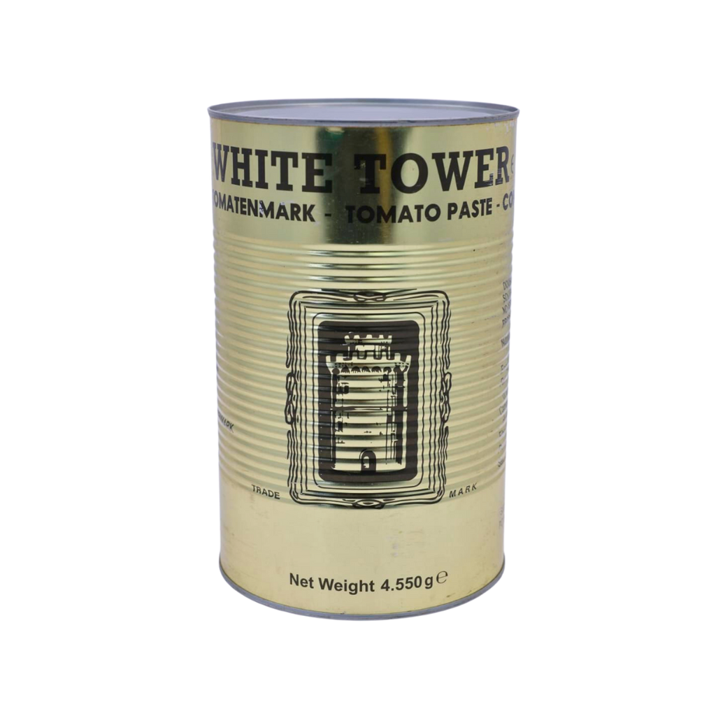 White Tower Tomato Paste 4.550g, front of pack